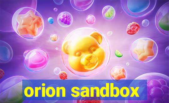 orion sandbox